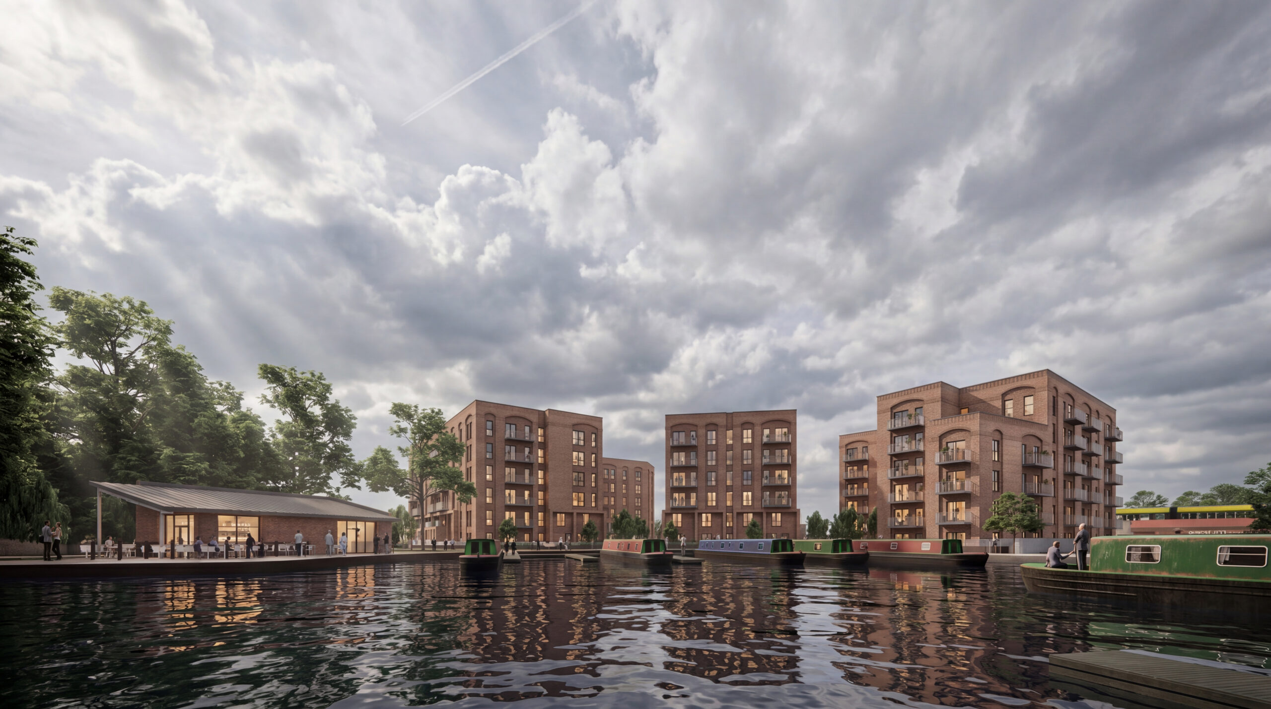 Droylsden Marina – Marina CGI
